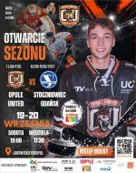 Mecz hokeja 1 LIGA Opole United vs. GKS Stoczniowiec na lodowisku Toropol