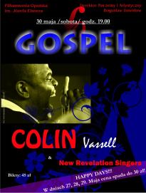 Koncert gospel - COLIN VASSELL 