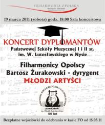 Koncert dyplomantów PSM Opole