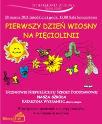PIERWSZY DZIEŃ WIOSNY