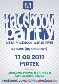 FACEBOOK PARTY @ AQ!