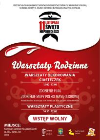 Warsztaty rodzinne z okazji Święta Niepodległości