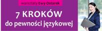 7 kroków do pewności językowej- warsztaty  
