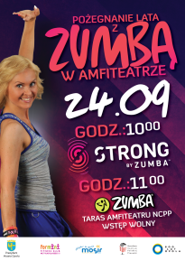 Zumba na tarasie na pożegnanie lata