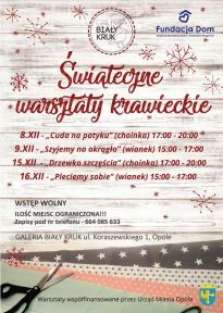 Świąteczne warsztaty krawieckie: "Szyjemy na okrągło"