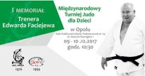 Zawody Judo - I Memoriał Trenera Edwarda Faciejewa