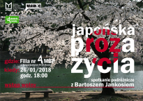 "Japońska proza życia" - spotkanie podróżnicze z Bartoszem Jankosiem