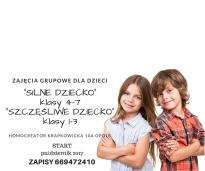 Zajęcia grupowe dla dzieci "Szczęśliwe Dziecko"