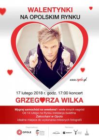 Walentynki na opolskim Rynku - Grzegorz Wilk