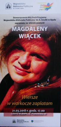 Wieczór poetycki: Wiersze w warkocze zaplatam