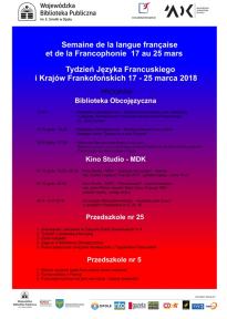 Tydzień Języka Francuskiego i Krajów Frankofońskich 2018 - wystawa prac