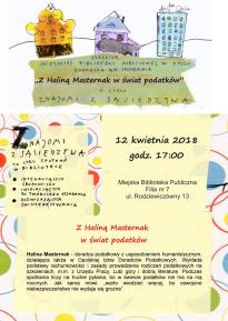 Z Haliną Masternak w świat podatków