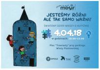 "Jesteśmy różni, ale tak samo ważni" - Światowy Dzień Wiedzy o Autyzmie