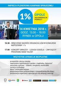 Piknik Kampanii Społecznej 1 % Aglomeracja Pomocy