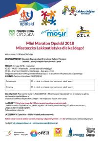 Mini Maraton Opolski 2018