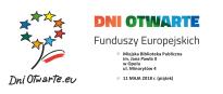 Dni otwarte Funduszy Europejskich: strefa czytania w MBP
