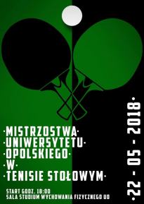 Mistrzostwa Uniwersytetu Opolskiego w Tenisie Stołowym