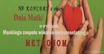 Koncert męskiego zespołu wokalno-instrumentalnego METRONOM