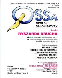 Opolski Salon Satyry - benefis Ryszarda Drucha