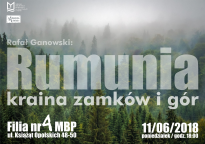 Rumunia - kraina zamków i gór. Spotkanie podróżnicze z Rafałem Ganowskim