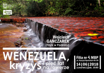 "Wenezuela, kryzys i pięć lat na rowerze" - spotkanie z Wojciechem Ganczarkiem