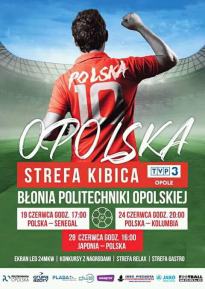 MIstrzostwa Świata Rosja 2018 - strefa kibica (błonia Politechniki)