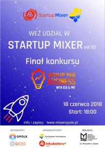 Startup Mixer vol. 33 - gala finałowa konkursu ,,Warm Up Your Business"