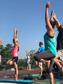 Joga w amfiteatrze 2018