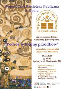 Warsztaty genealogiczne "Podróż w krainę przodków"