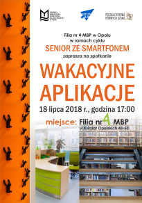 Senior ze smartfonem: wakacyjne aplikacje