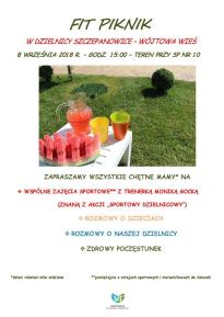 Fit Piknik w Dzielnicy Szczepanowice - Wójtowa Wieś