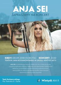 Koncert Anja Sei, powakacyjny powrót Wintydż AKT II