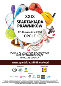 XXIX Spartakiada Prawników w Opolu