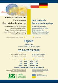 Polsko-Niemieckie Dni Poradnictwa Emerytalno-Rentowego