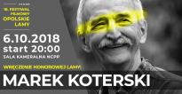 Pokaz filmu i wręczenie honorowej Lamy Markowi Koterskiemu
