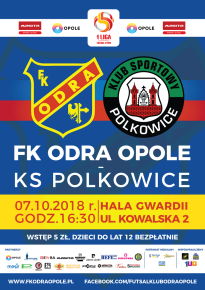 Mecz futsalu: FK Odra Opole - KS Polkowice