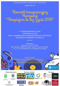 Koncert inauguracyjny kampanii Hospicjum to też Życie 2018