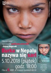 Burka w Nepalu nazywa się sari - spotkanie autorskie z Edytą Stępczak