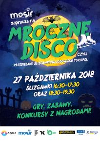 "Mrocznego Disco" czyli przebieranych ślizgawek na lodowisku