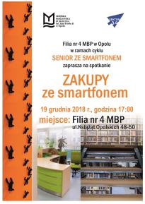  "Senior ze smartfonem" - zakupy ze smartfonem