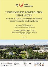 Z przyjemnością odwiedziłabym kiedyś Wiedeń