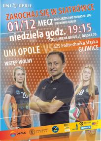 UNI Opole vs AZS Politechnika Śląska Gliwice