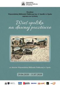 Wieś opolska na dawnej pocztówce