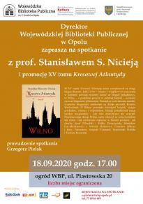 Spotkanie z prof. Stanisławem S. Nicieją