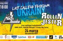 KONCERT "Dla wolności Ukrainy - LAST CALL FOR FREEDOM"
