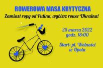 Rowerowa Masa Krytyczna w Opolu