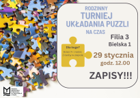 Rodzinny turniej układania puzzli na czas