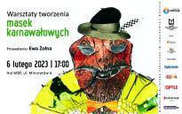 Warsztaty tworzenia masek karnawałowych w MBP