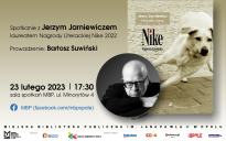 Spotkanie z Jerzym Jarniewiczem, laureatem Nagrody Literackiej Nike 2022