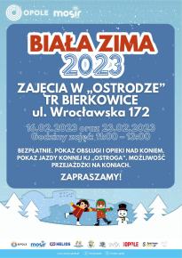 Bezpłatne zajęcia w "Ostrodze" TR Bierkowice - Biała Zima 2023